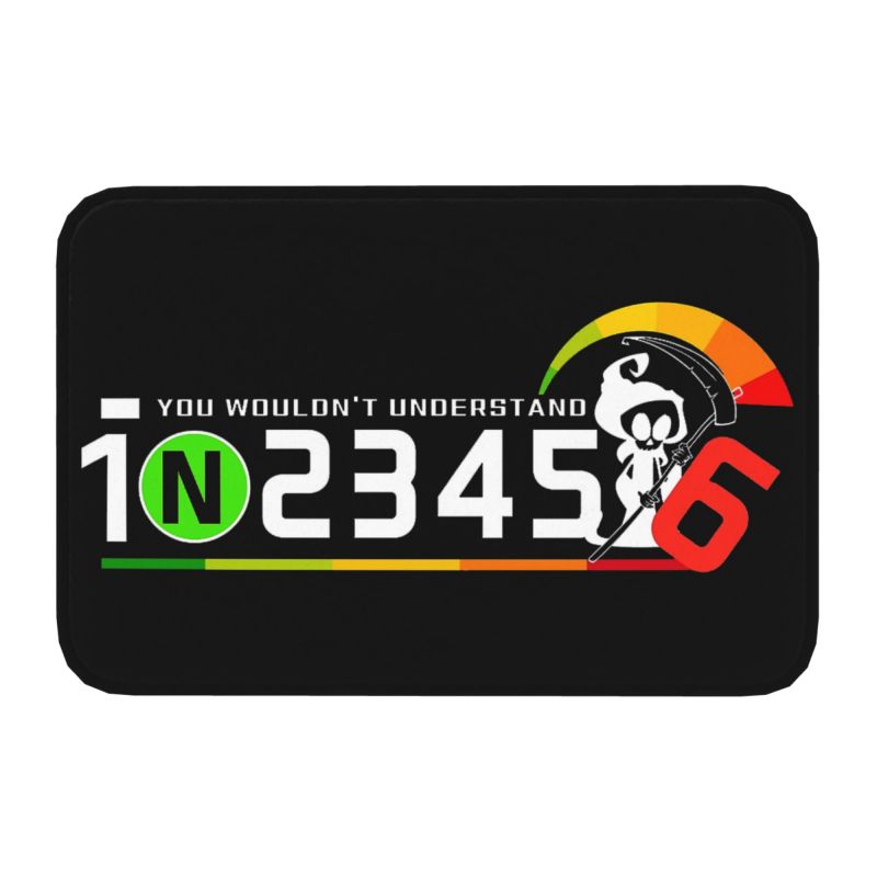 Motorcycle Gear Kitchener - CUSTOM 1n23456 เกียร์รถจักรยานยนต์ด้านหน้าประตูชั้น Entrance Mats ในร่ม