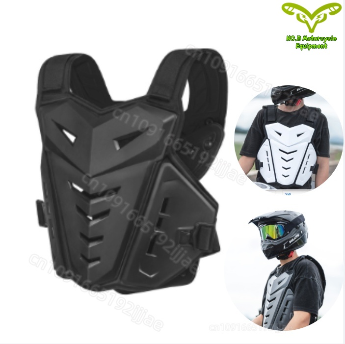 Motorcycle Gear Jacket - ชุดเกราะป้องกันร่างกายสำหรับมอเตอร์ครอส เสื้อกั๊กป้องกันหลังและหน้าอก อุปกรณ์ป้องกันสำหรับรถวิบาก เสื้อแจ็คเก็ตสำหรับขี่มอเตอร์ไซค์