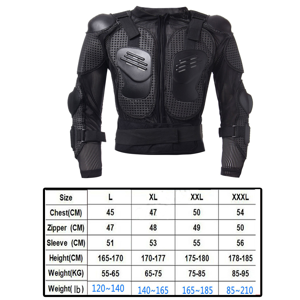 รถจักรยานยนต์ป้องกันเกียร์ขี่เ - Motorcycle Gear Jacket บทวิจารณ์และราคา