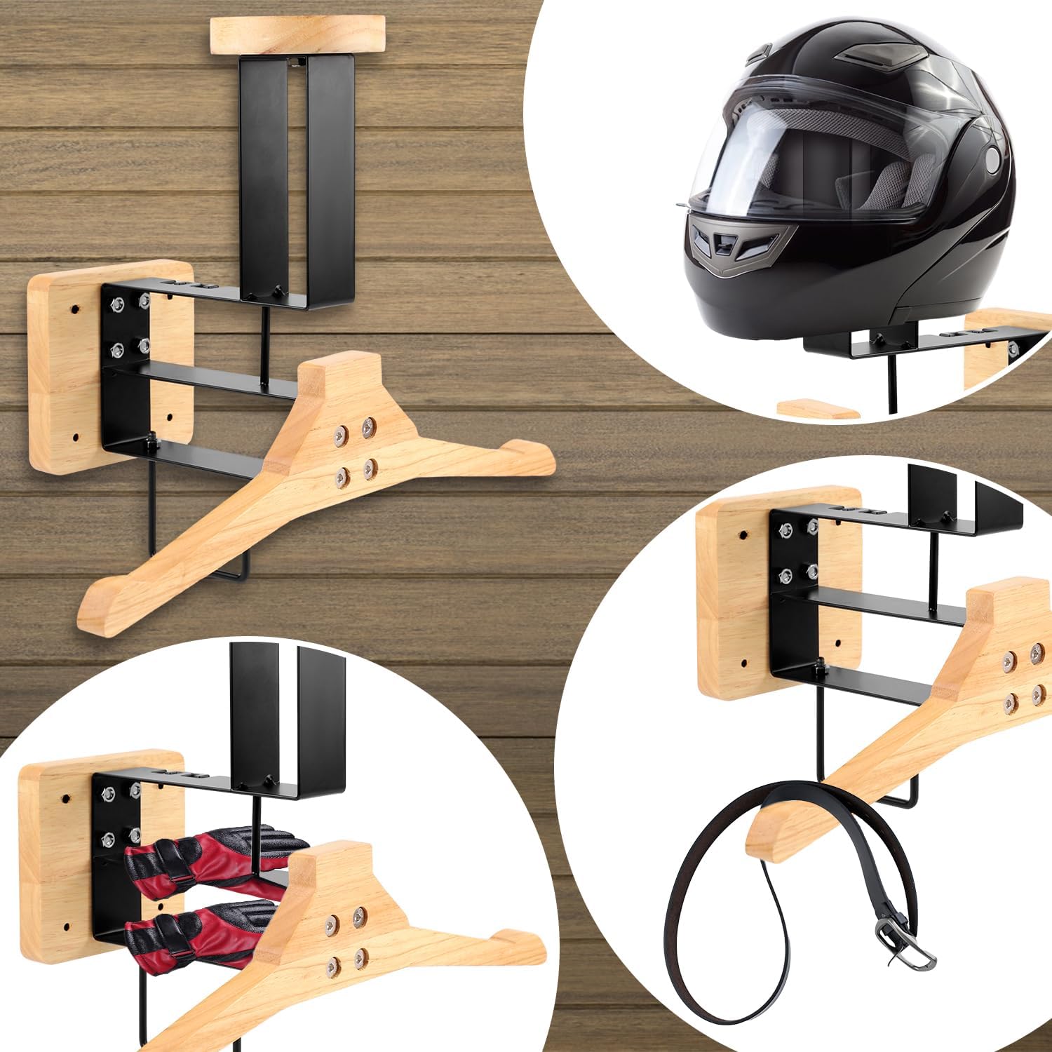 ที่แขวนหมวกกันน็อคมอเตอร์ไซค์แ - Motorcycle Gear Hanger บทวิจารณ์และราคา