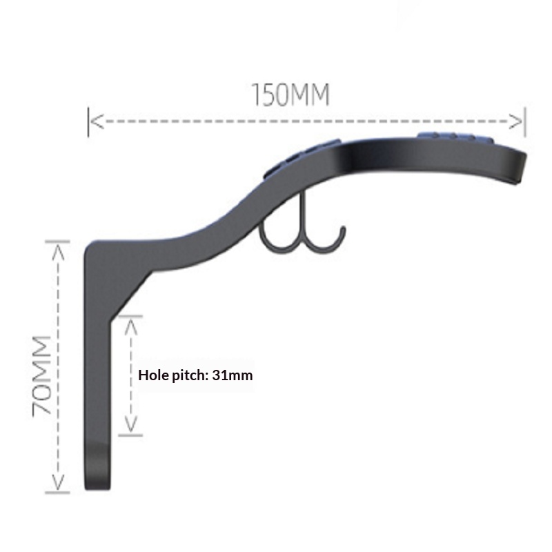 ที่แขวนหมวกกันน็อคมอเตอร์ไซค์แ - Motorcycle Gear Hanger บทวิจารณ์และราคา