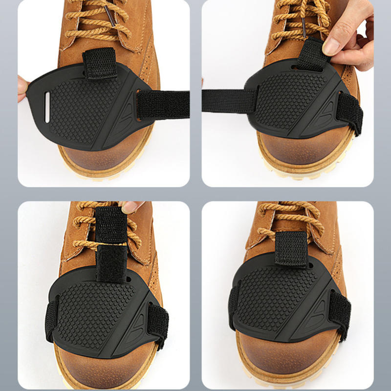 แผ่นยางกันลื่นสำหรับรองเท้าขี่ - Motorcycle Gear Cycle บทวิจารณ์และราคา