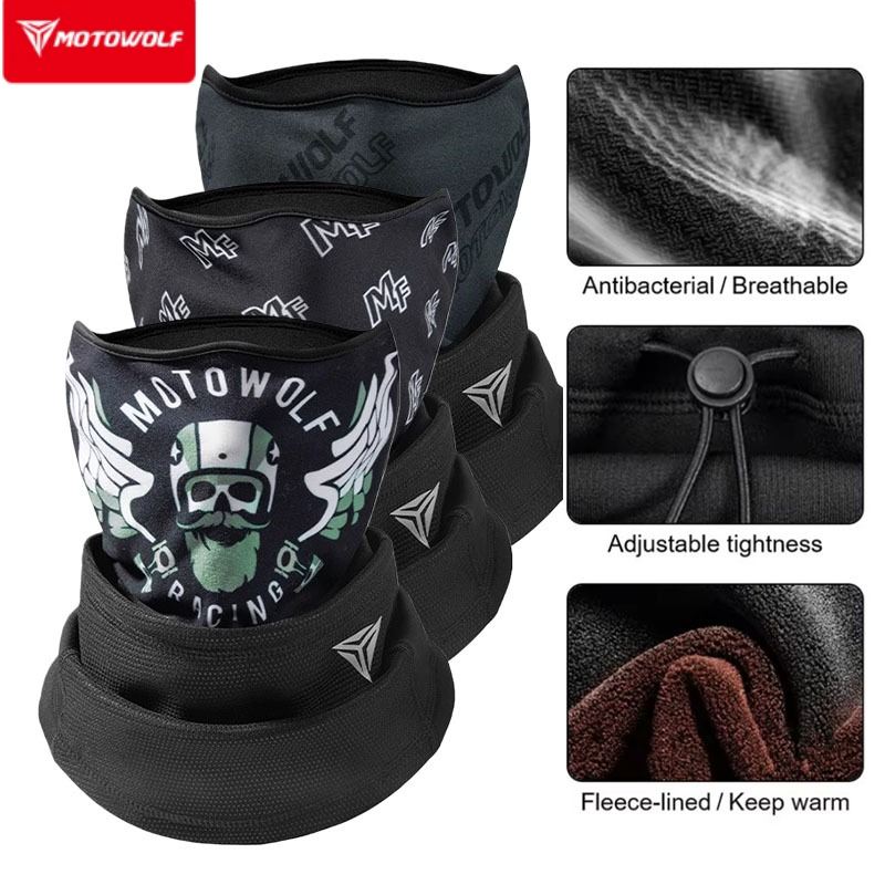 หน้ากากบาลาคลาวา Motowolf สำหร - Motorcycle Gear Cycle บทวิจารณ์และราคา