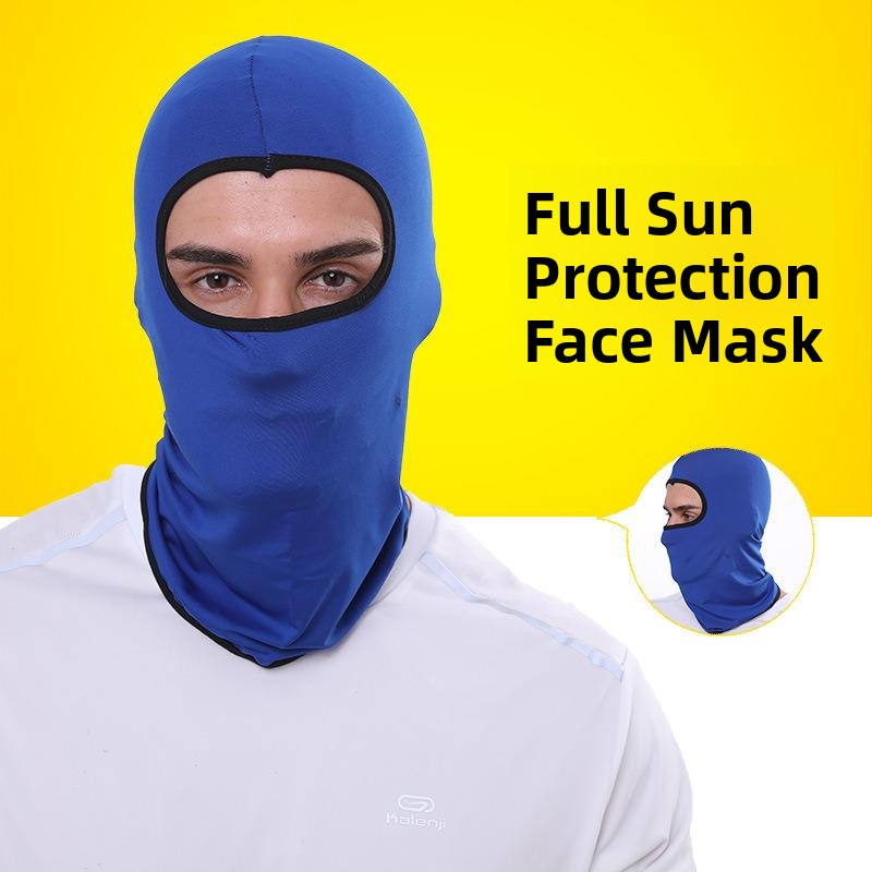 หมวกปั่นจักรยานผ้าไอซ์ซิลค์ หน - Helmet Full Face บทวิจารณ์และราคา