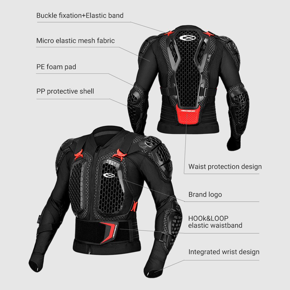 เสื้อแจ็คเก็ตมอเตอร์ไซค์ระบายอ - Motorcycle Gear Jacket บทวิจารณ์และราคา