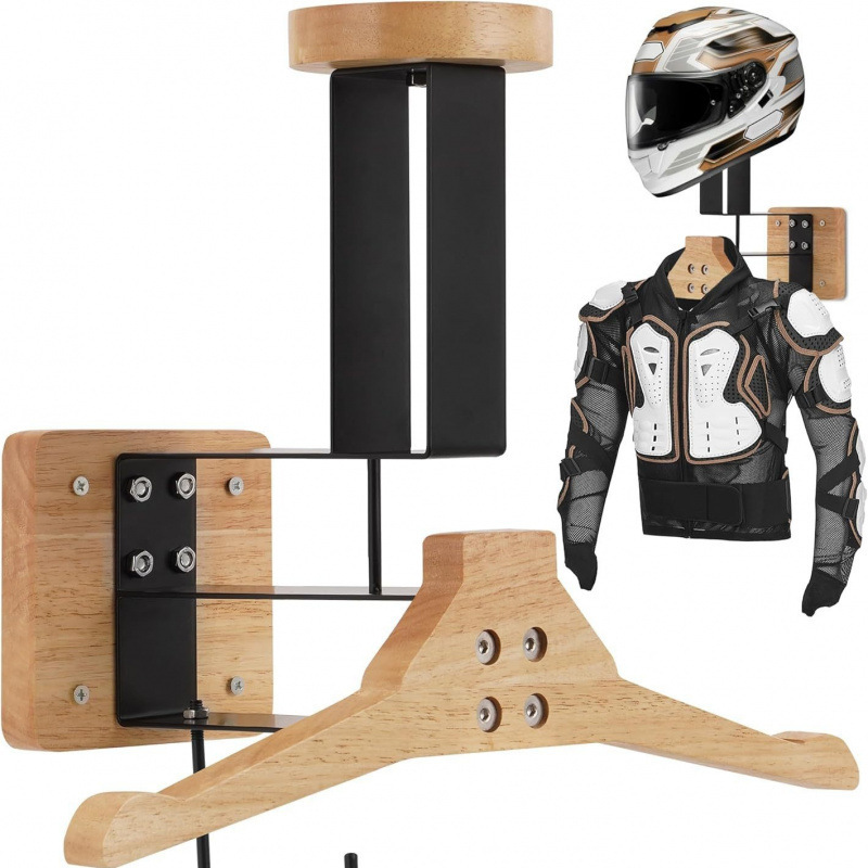 ที่แขวนหมวกกันน็อคและหมวกไม้พร - Motorcycle Gear Hanger บทวิจารณ์และราคา